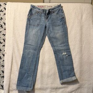 Mossimo Supply Co. Light Blue Straight Leg Jeans
